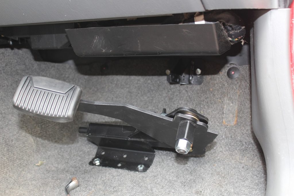 Installing the BEST BRAKE on the passenger / instructors side of the